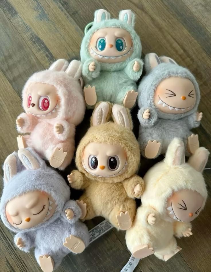 Labubu Bunny Plush Doll by The Monsters