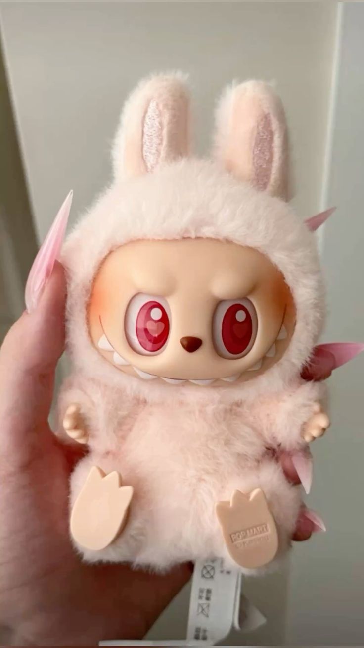 Labubu Bunny Plush Doll by The Monsters